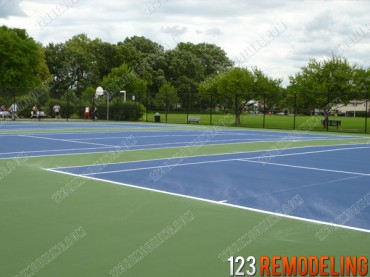 Evanston Tennis Court Repair