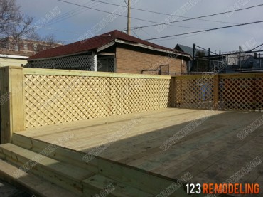Wrigleyville Deck Construction
